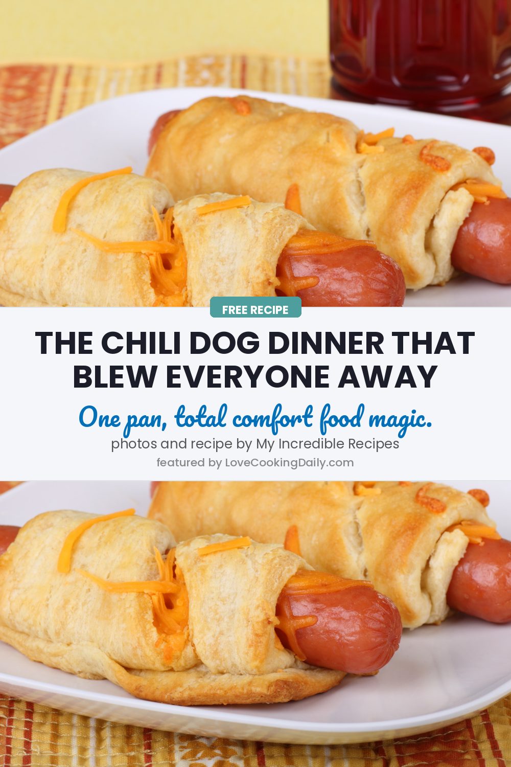 Super Easy To Make And Quick, Too: Chili Cheese Dog Bake - LoveCookingDaily.com