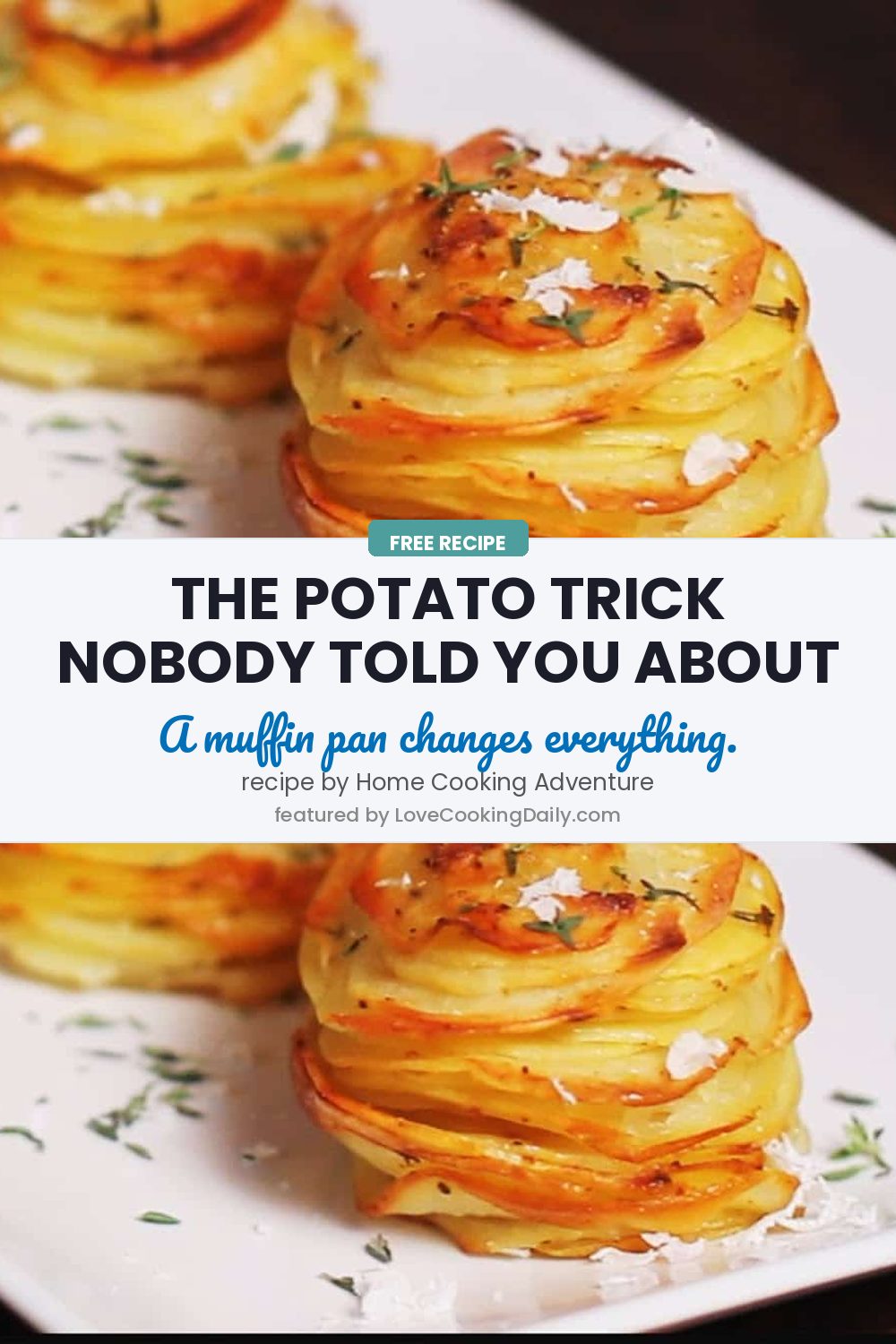 These Cheesy Potato Stacks Are Adorable And Insanely Delicious - LoveCookingDaily.com