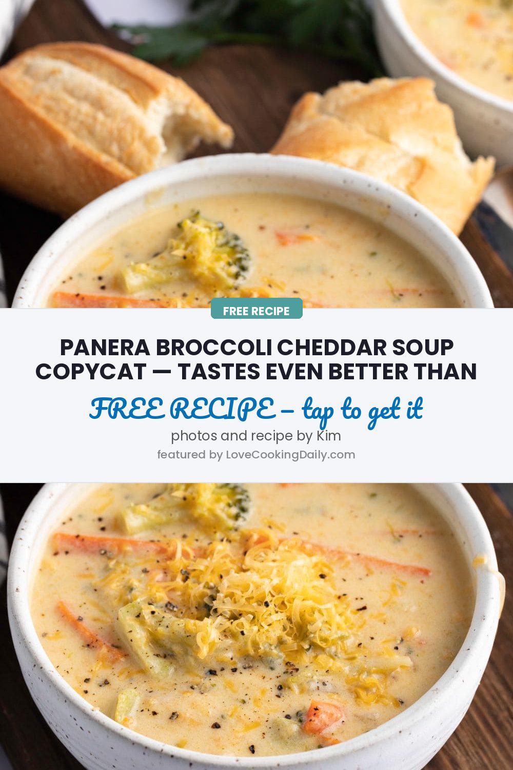 This Copycat Panera Broccoli Cheese Soup Is Divine! - LoveCookingDaily.com