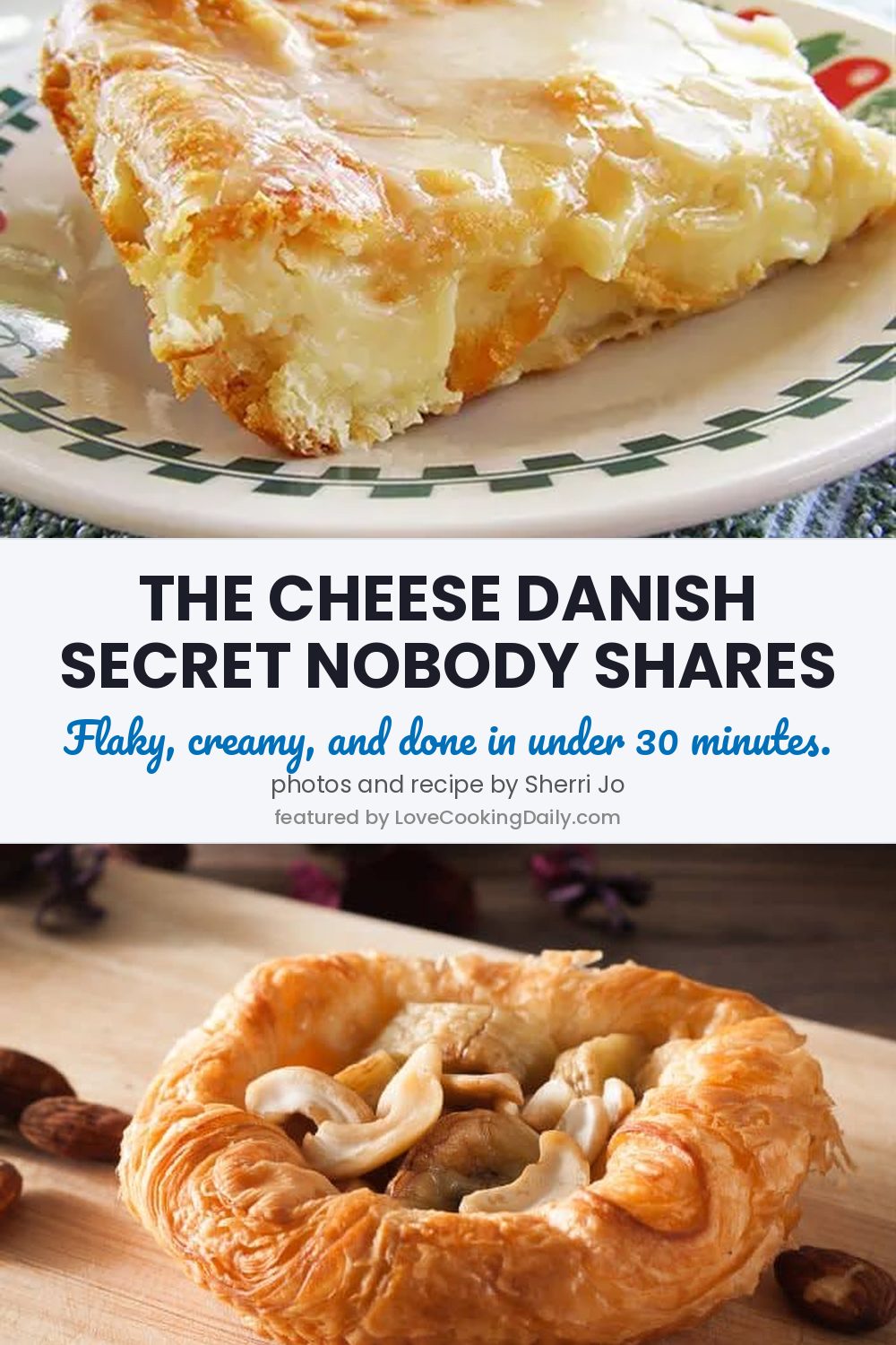 This Easy Breakfast Cheese Danish Is Totally To Die For - LoveCookingDaily.com