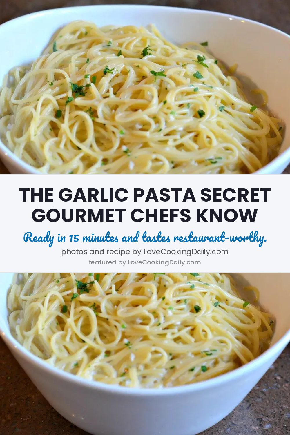 This Parmesan Garlic Noodles Recipe Will Make You Look Like A Gourmet Chef! - LoveCookingDaily.com