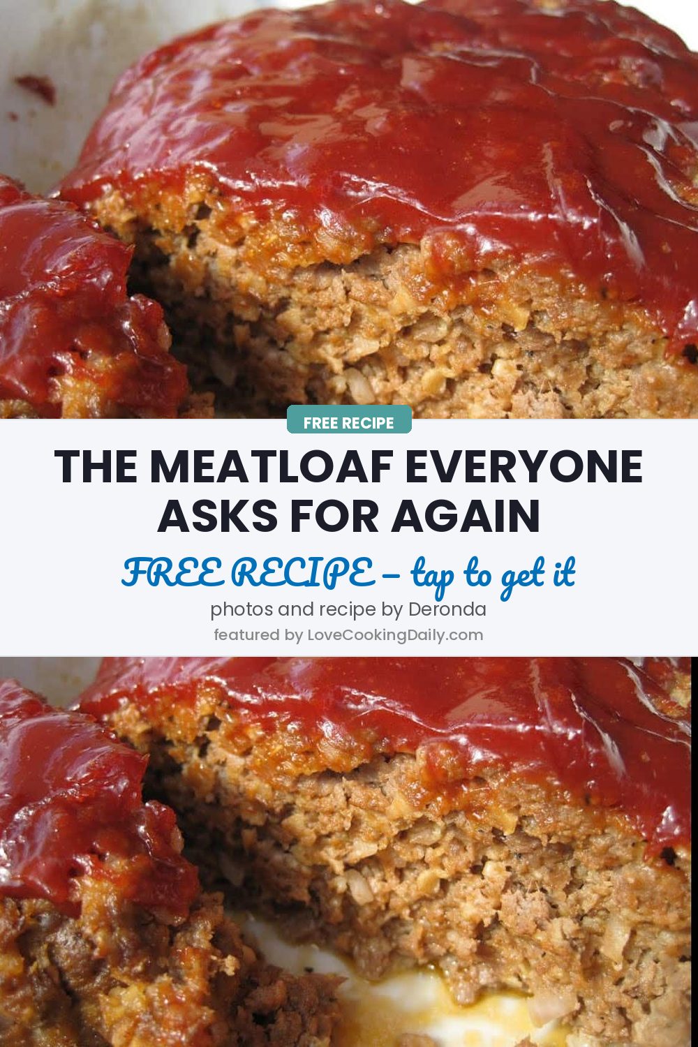[Video Recipe] Best Ever Homemade Meatloaf - LoveCookingDaily.com