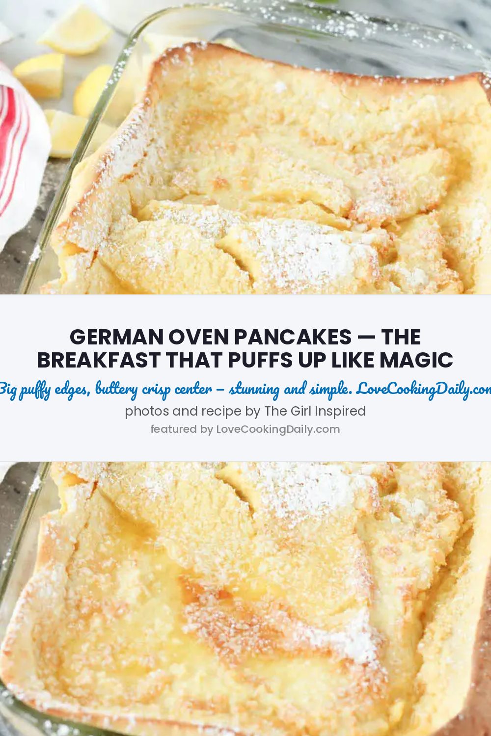 You’ll Fall In Love With These German Oven Pancakes - LoveCookingDaily.com