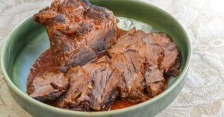 Stracotto alla fiorentina, Florentine pot roast, by Frank Fariello