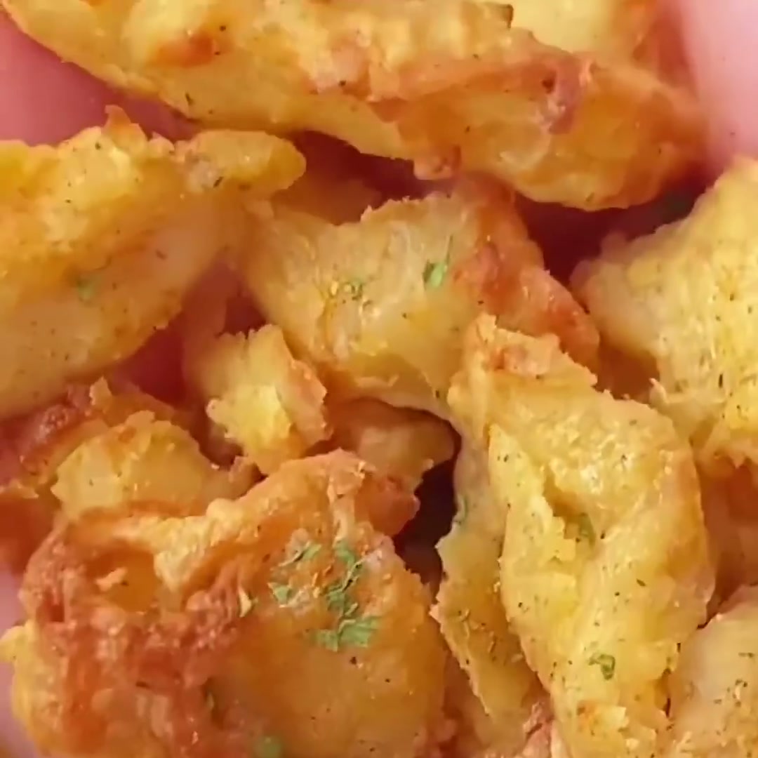 Crispy golden air fryer chicken breast strips