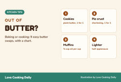 Out of butter? 9 easy butter swaps for baking and cooking
