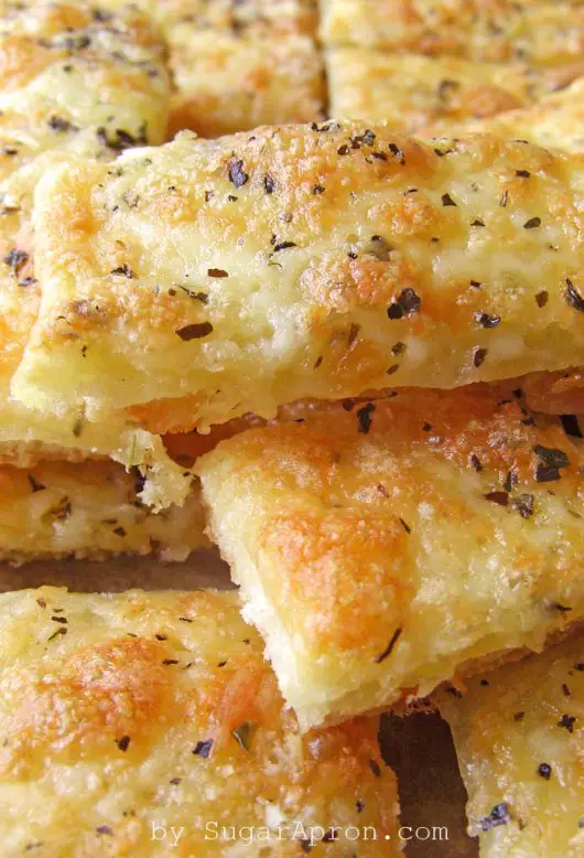 Cheesy Garlic Breadsticks