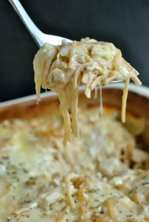 Easy And Delish Chicken Tetrazzini Casserole