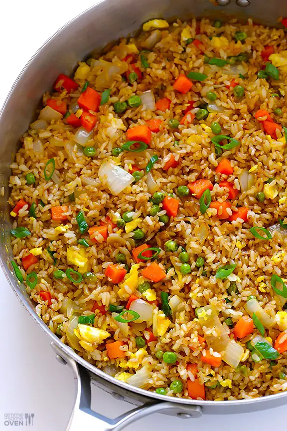 The easiest way to make fried rice for dinner