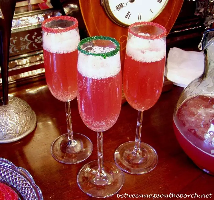 Champagne Holiday Punch