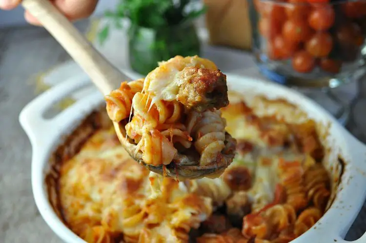 You Won’t Believe How Easy This Dump And Bake Meatball Casserole Is To Make!