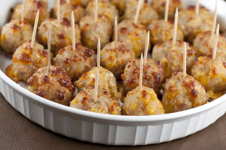 Perfect Little Appetizer: Sausage Cheese Balls (Not The Traditional Meatball Recipe)