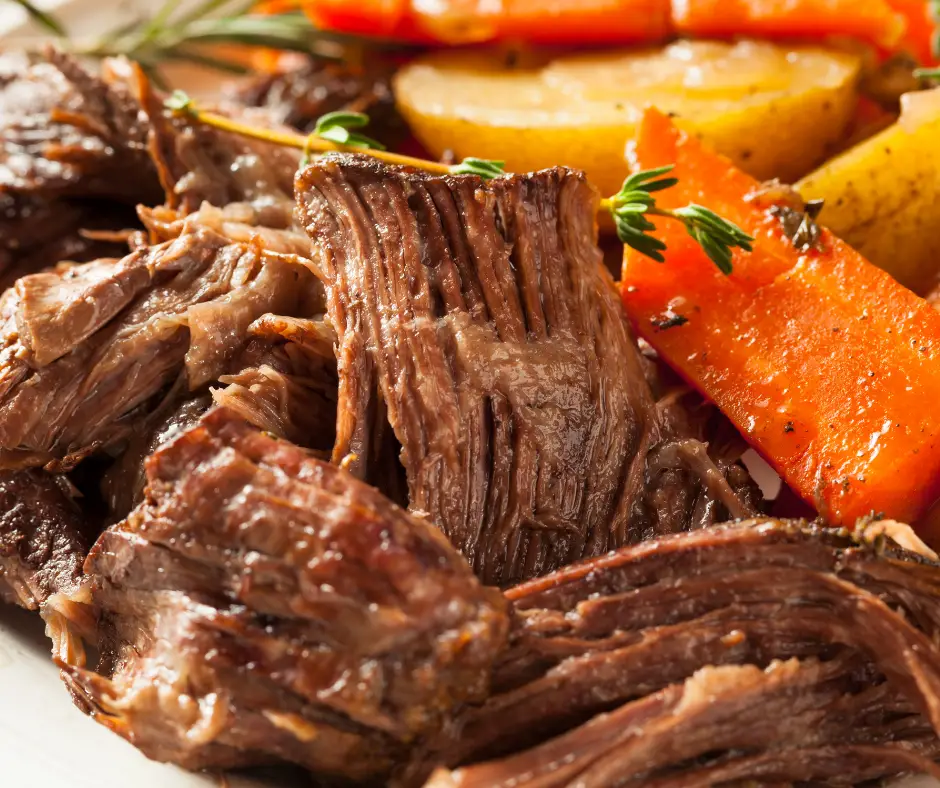 Moist And Juicy Pot Roast Done In A Slow Cooker