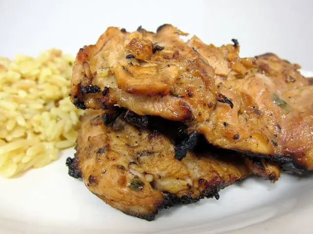 This Dijon Grilled Chicken Thighs Recipe Is Fabulous!