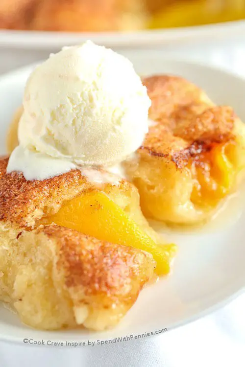 Easy And Delicious Peach Dumplings With Only 4 Ingredients