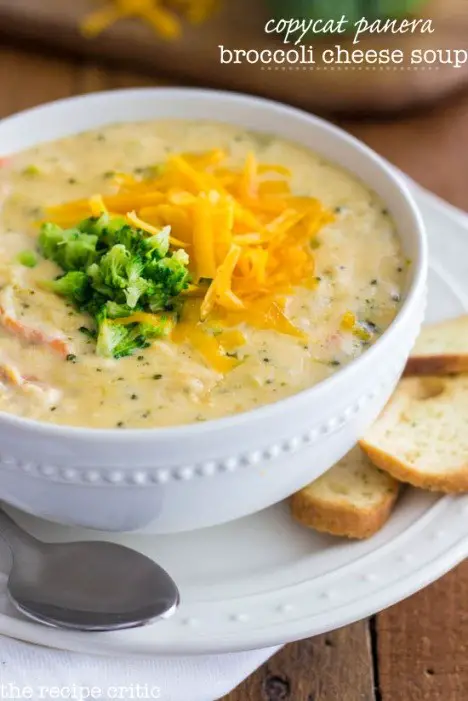 This Copycat Panera Broccoli Cheese Soup Is Divine!