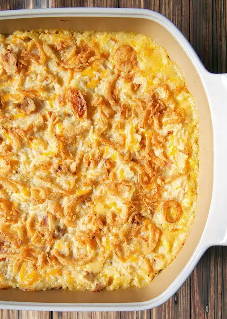 Super Flavorful And Delicious French Onion Chicken And Rice Bake Casserole