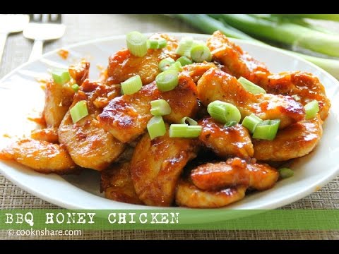 Mouth Watering And Super Easy Barbecue Honey Chicken