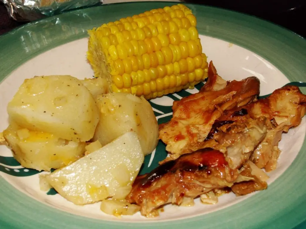 This Easy And So Tasty Complete BBQ Chicken Dinner In The Slow Cooker Recipe Is Going To Change Your Life