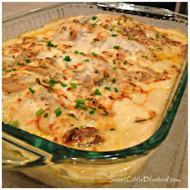 Creamy And Really Delicious Chicken Bake Recipe