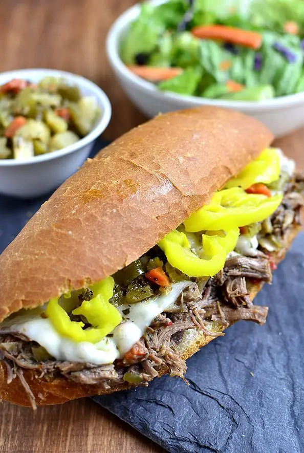 Just 5 Ingredients To Make Your Own Insanely Delicious Crock Pot Italian Beef Sandwiches