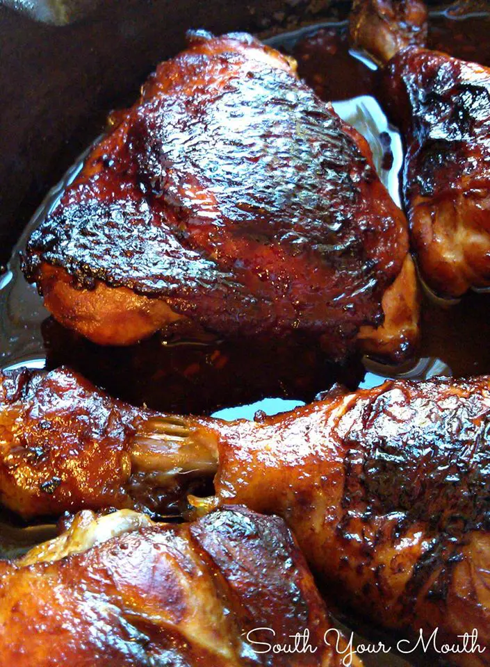 Fall-Off-The-Bone Delicious Sticky Chicken With A Touch Of Sweetness