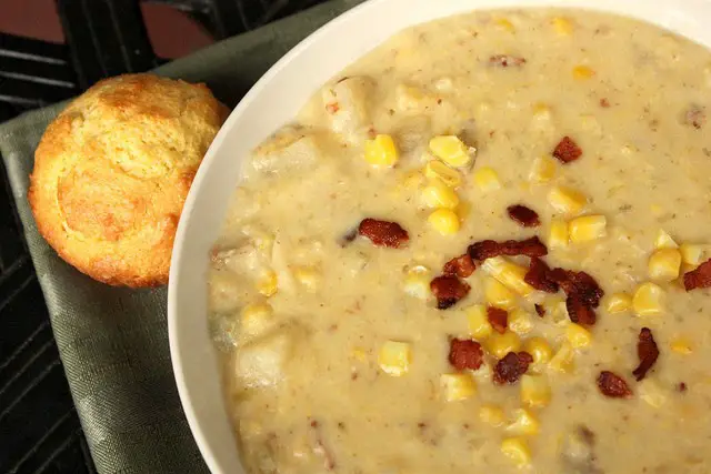 The Easiest Slow Cooker Corn And Potato Chowder You Will Ever Make