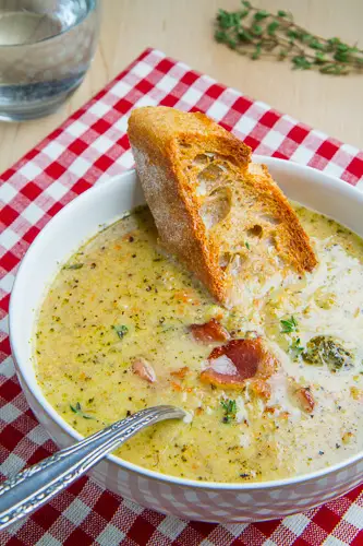 Creamy And Easy Broccoli And Cheddar Soup