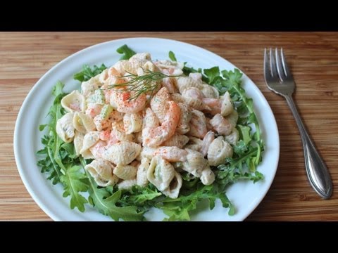 Easy Macaroni Salad with Shrimp Recipe