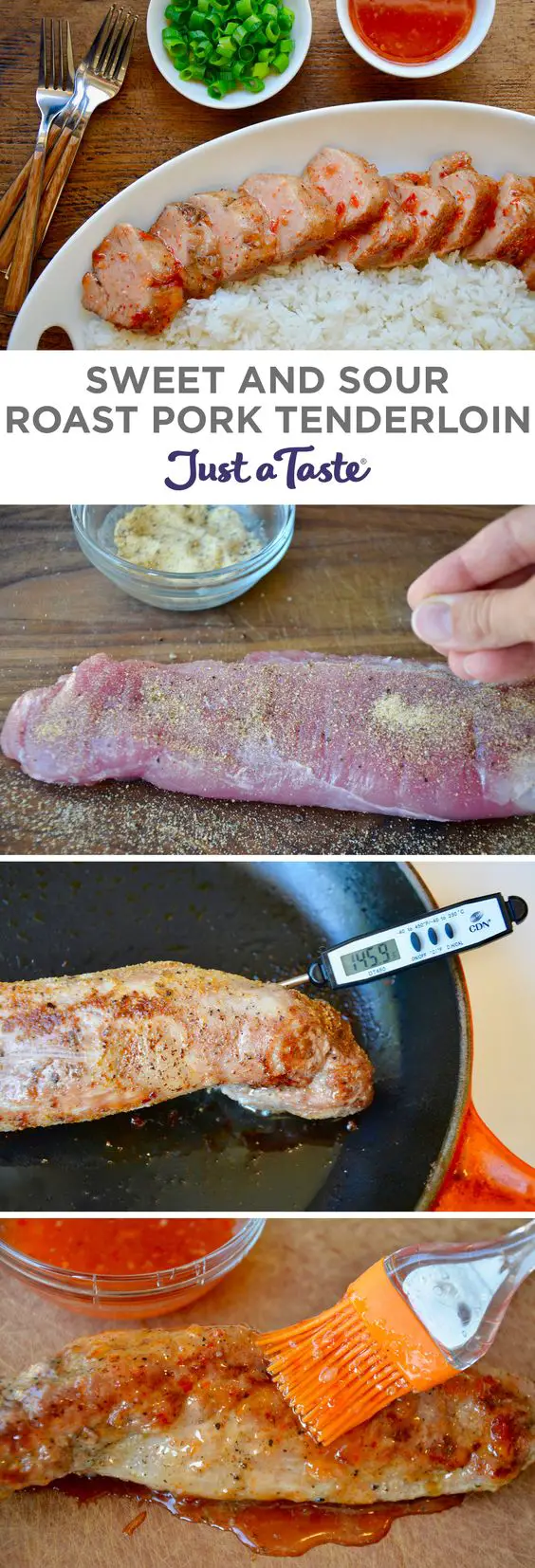 How To Make Sweet And Sour Roast Pork Tenderloin-So Yummy!