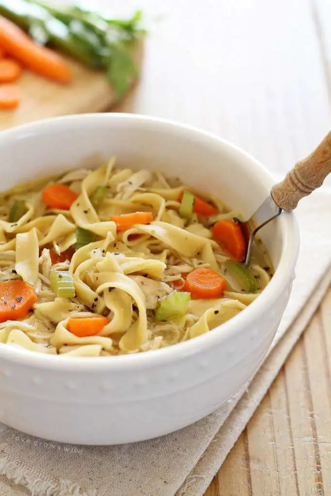Delicious Homemade Chicken Noodle Soup Ready In Under 30 Minutes!