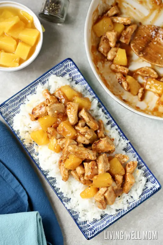 These 30 Minute Chicken Recipes Are Great Dinner Ideas For Tonight-Easy Aloha Chicken Dinner-
