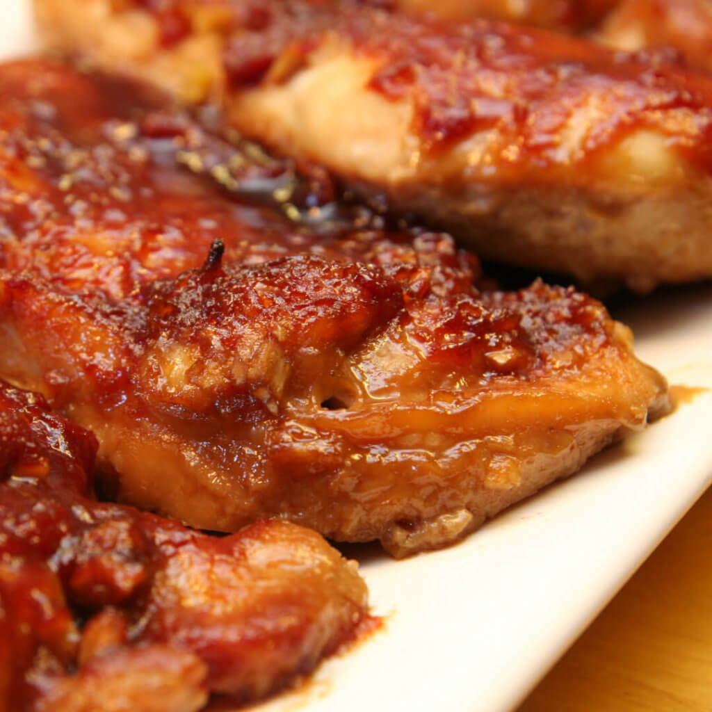 Slow Cooker Sticky Chicken