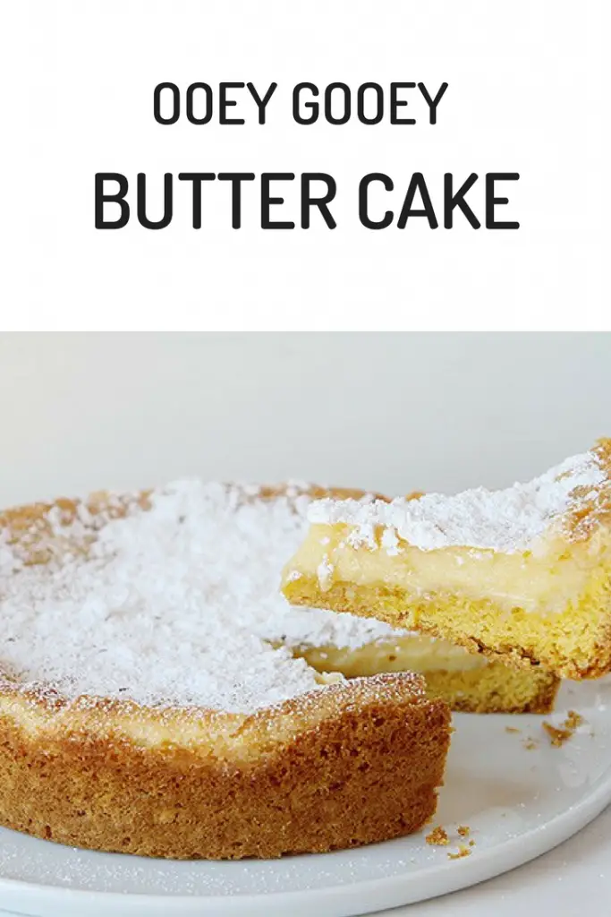Ooey Gooey Butter Cake Recipe