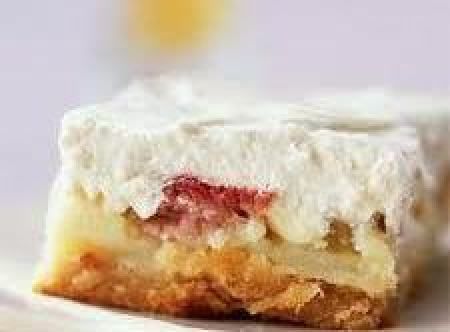 1944 Bake Off Winner Rhubarb Custard Bars Recip