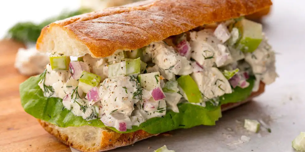Best Chicken Salad Sandwich Recipe - How to Make a Homemade Chicken Salad Sandwich