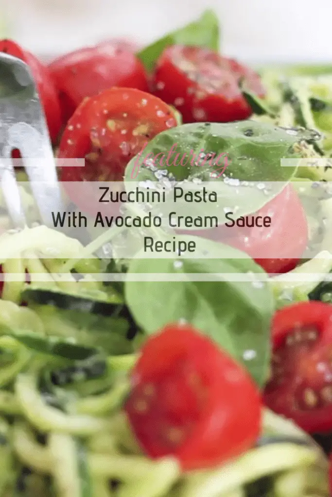 How To Make Zucchini Pasta With Avocado Cream Sauce