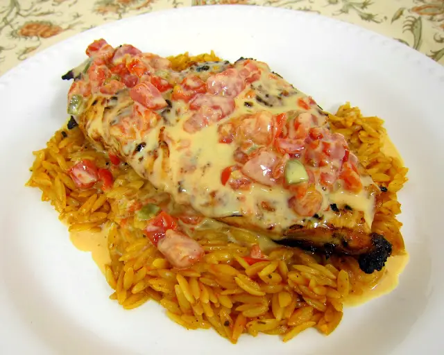 Queso Smothered Chicken