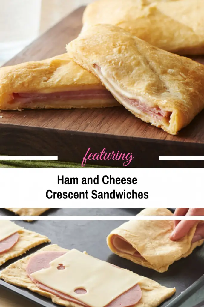 Quick And Easy Ham and Cheese Crescent Sandwiches