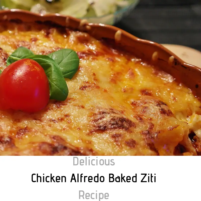This Simple And So Delicious Chicken Alfredo Baked Ziti Recipe Will Become One Of Your Family’s Regulars!