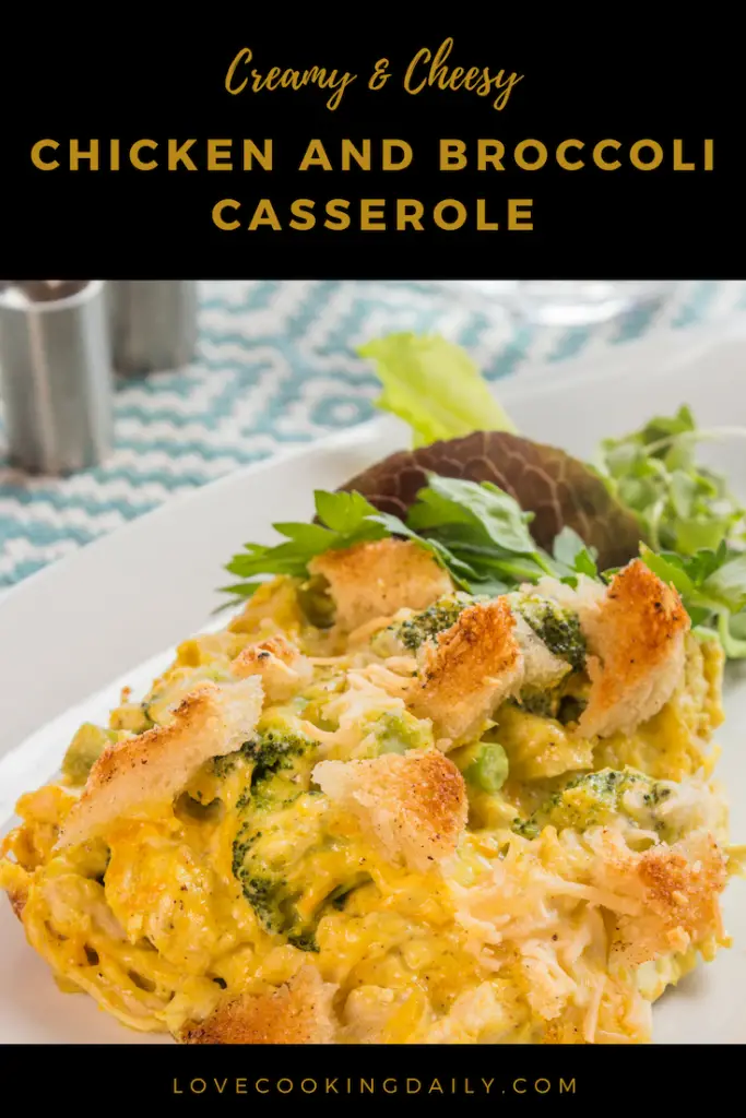Chicken And Broccoli Casserole With Cream Of Chicken Soup- Your Kids Will Love This Recipe And It Is Easy To Cook!