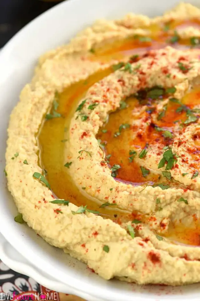 Roasted Garlic Hummus Recipe