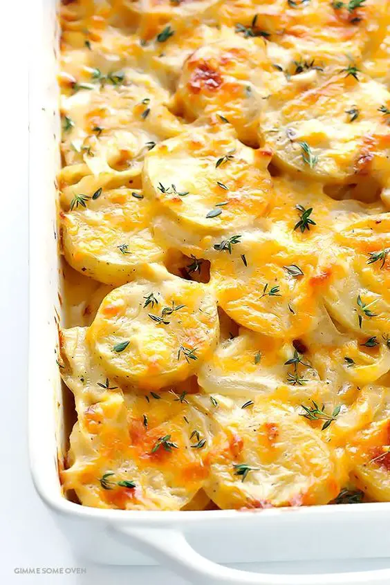 Easy, Cheesy Scalloped Potatoes