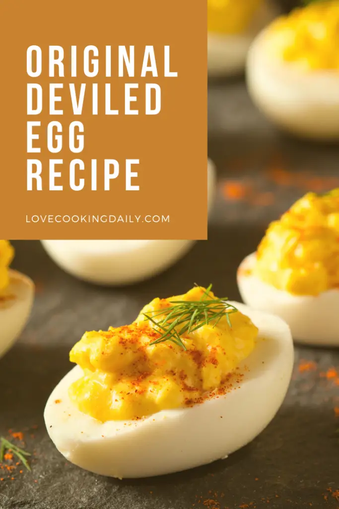 Original Deviled Egg Recipe -Can\'t Beat A Classic!