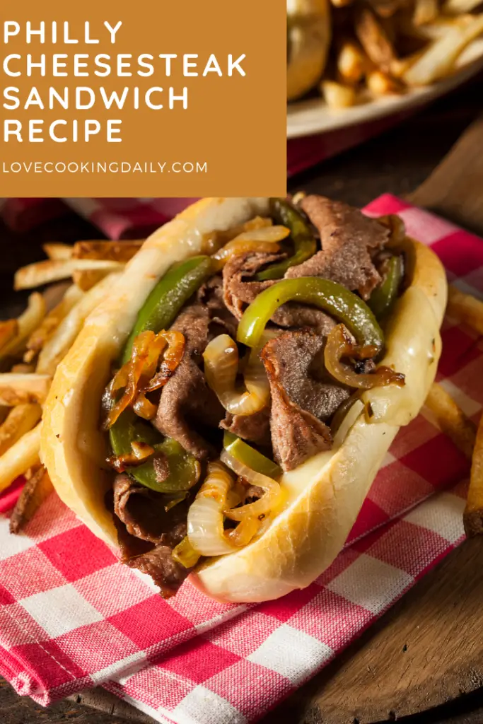 Easy Philly Cheesesteak Sandwich Recipe