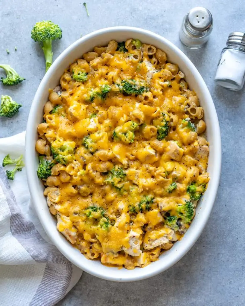 Healthier Broccoli Chicken Casserole