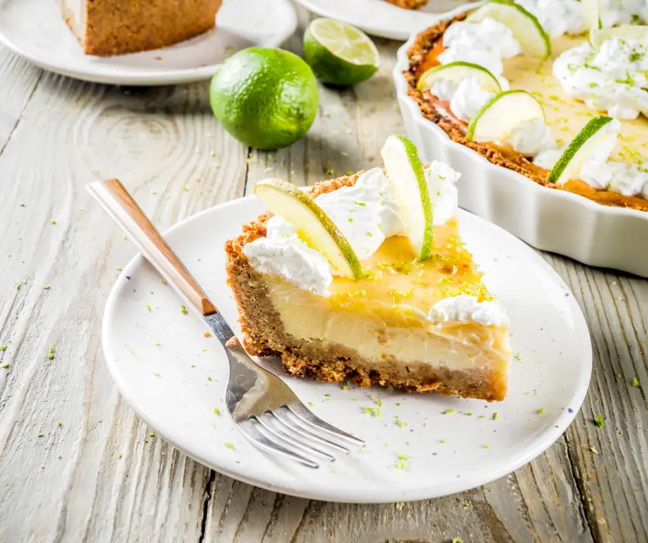 Creamy Key Lime Cheesecake Baked With Fresh Key Limes