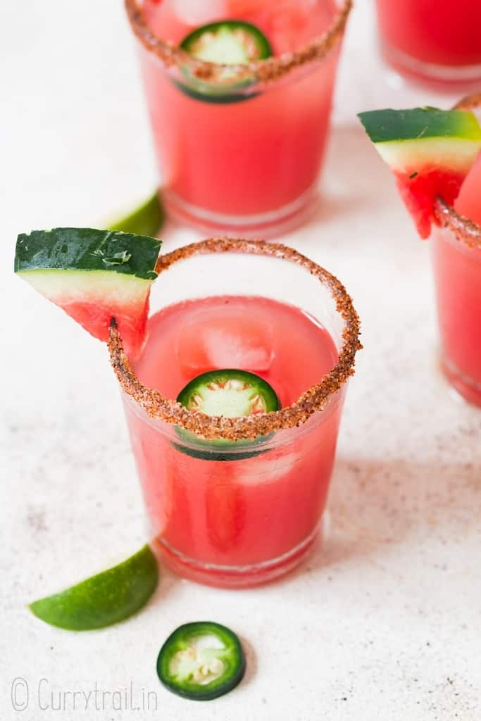 Best Spicy Watermelon Margarita