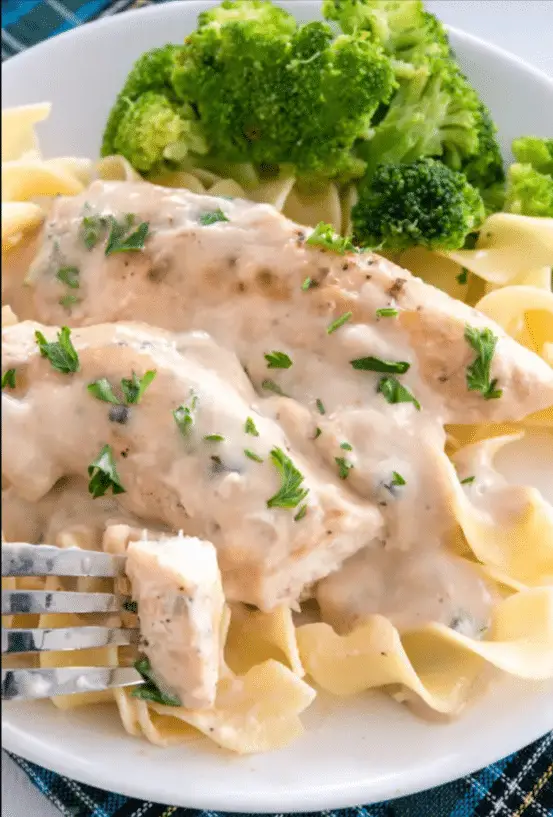 Cream of Mushroom Chicken (Easy Skillet Dinner!) 