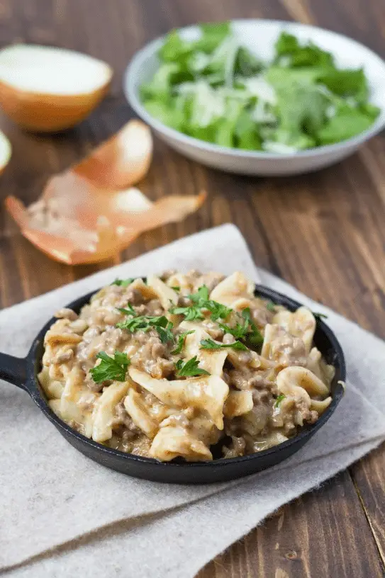 Quick & Easy Beef Stroganoff Recipe With Cream Of Mushroom Soup